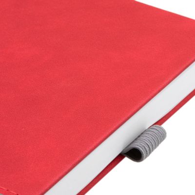 Ежедневник Horizon, недатированный, серый с красным-6