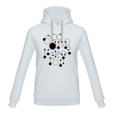 Толстовка с капюшоном No drugs, белая-0