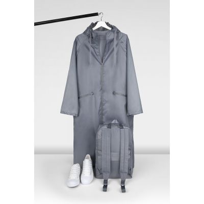 Дождевик R2, серый-14