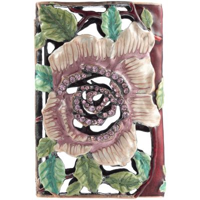 Визитница Enamel, розовая-2