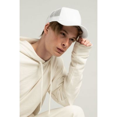 Бейсболка C3, белая-0