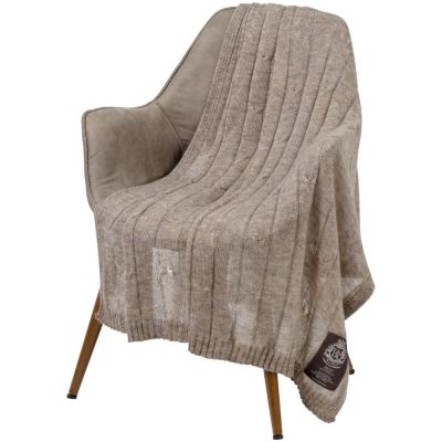 Плед Grasse, бежево-серый-1