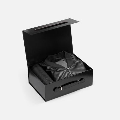 Коробка складная Holdfold, M, черная-1