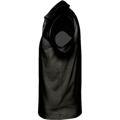 Рубашка поло мужская Prescott Men 170, черная-2