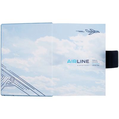 Ежедневник с хлястиком N8 на заказ-8