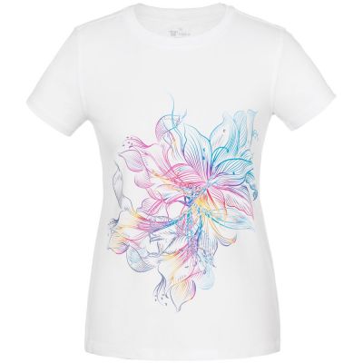 Футболка женская Vibrance, белая-1