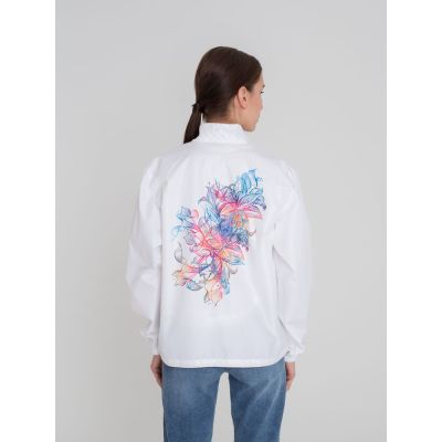 Ветровка Vibrance, белая-2