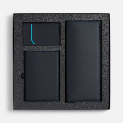 Набор Multimo Simple, черный с бирюзовым-1