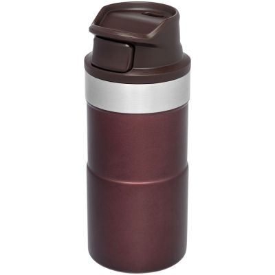 Термокружка Stanley Classic Trigger Action 250 One hand 2.0, бордовая-2