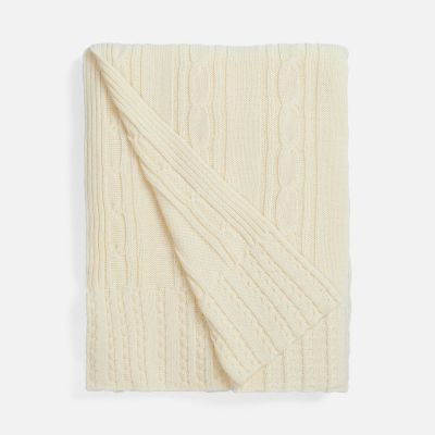 Плед Remitti, белый (молочный)-0