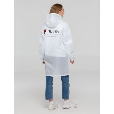 Дождевик «Формула Питера», белый-0