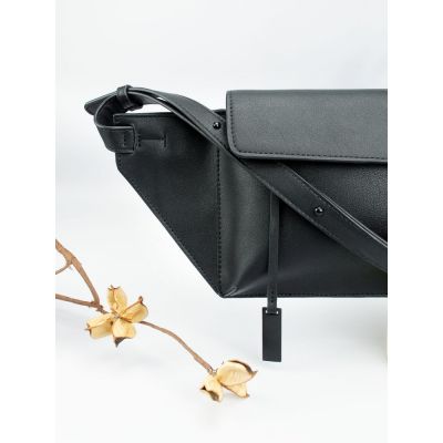 Поясная сумка Romance, черная-4