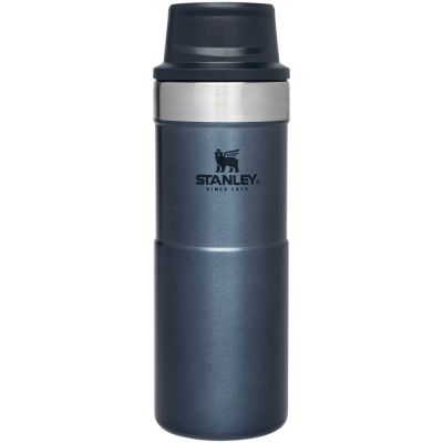 Термокружка Stanley Classic One Hand 2.0, большая, синяя-2