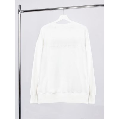 Свитшот оверсайз унисекс Vozduh, молочно-белый-1