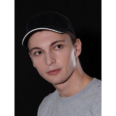 Бейсболка Hard Work Black со светоотражающим элементом-8