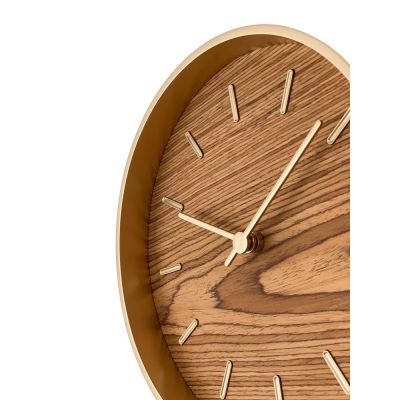 Часы настенные Peri, дуб-3