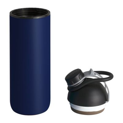 Бутылка для воды fixFlask, синяя-2