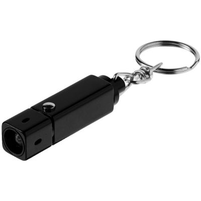 Брелок с фонариком Lumitronic, черный-2