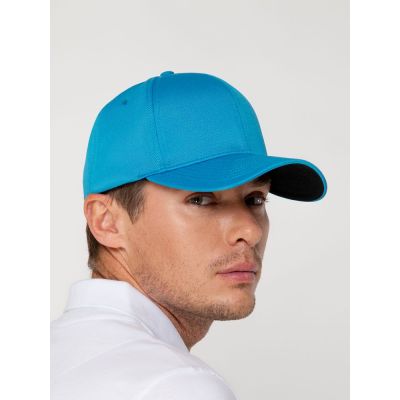 Бейсболка Harris, бирюзовая-9