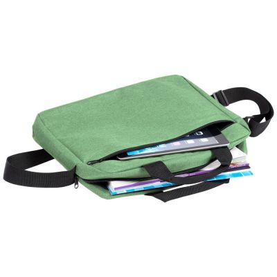 Конференц-сумка Unit Member, зеленая-5