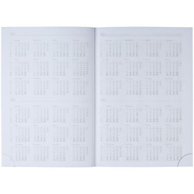 Ежедневник Favor, недатированный, синий-6