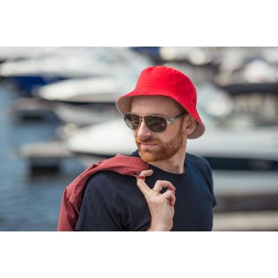 Панама Unit Summer двусторонняя, темно-синяя с серым-4