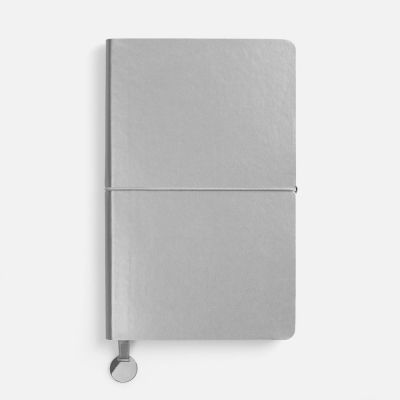 Ежедневник Waltz, недатированный, серебристый-3