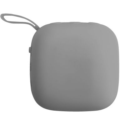 Беспроводная колонка Chubby, серая с голубым-4