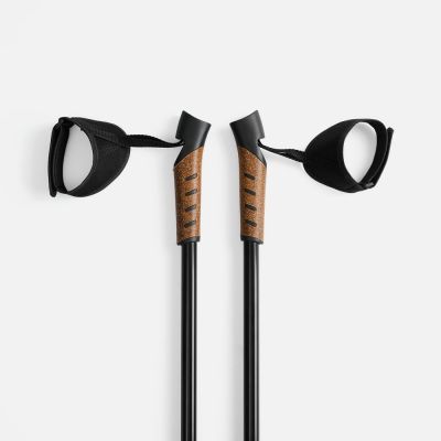 Палки для скандинавской ходьбы Trekk, черные-2