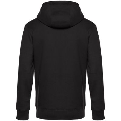 Толстовка на молнии с капюшоном унисекс King, черная-1