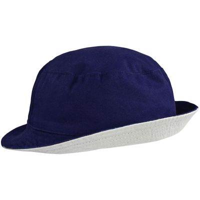 Панама Unit Summer двусторонняя, темно-синяя с серым-0