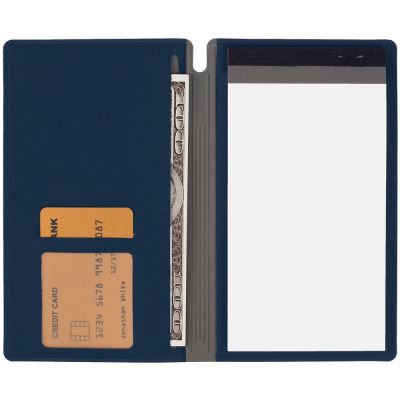 Блокнот Dual, синий-4