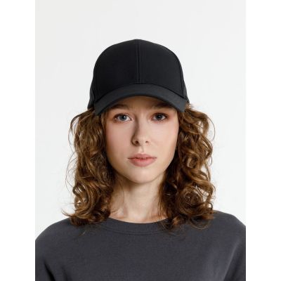 Бейсболка Cityscape, черная-10