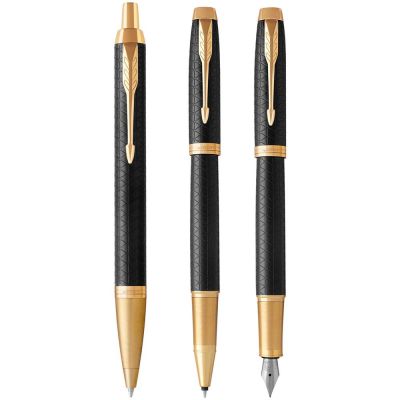 Ручка шариковая Parker IM Premium Black/Gold GT-2