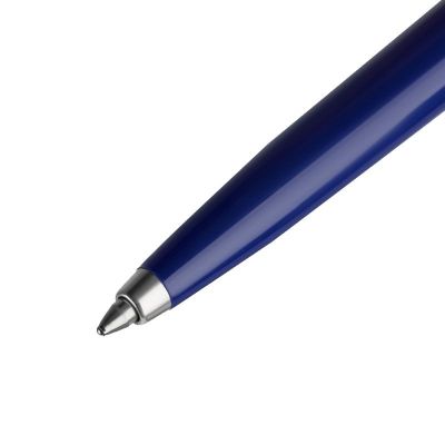 Ручка шариковая Parker Jotter Originals Navy Blue Chrome CT, темно-синяя-2