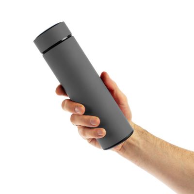 Термос с ситечком Percola, серый-7