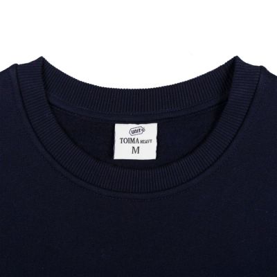 Толстовка Unit Toima Heavy, темно-синяя-2