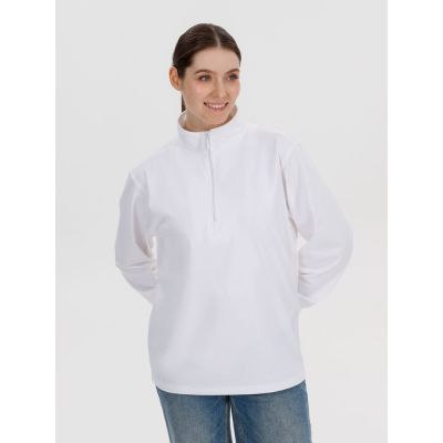 Свитшот на молнии Morfiss, белый-8