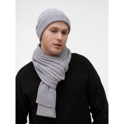 Шапка Bellish, светло-серый меланж-6