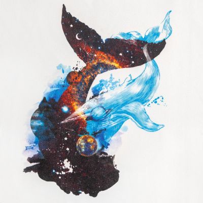 Полотенце «Гиганты Вселенной», белое-1