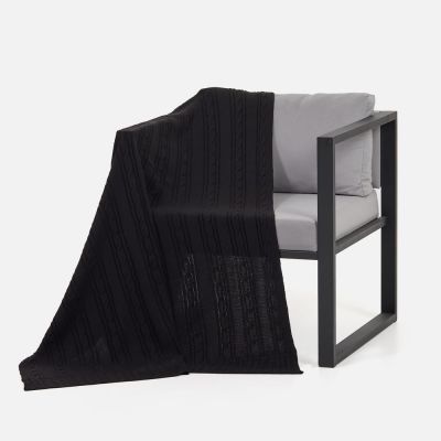 Плед Remitti, черный-1