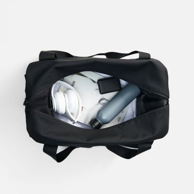 Дорожная сумка Traffic, черная-5