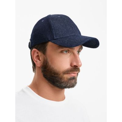Бейсболка Denimate, темно-синяя-5