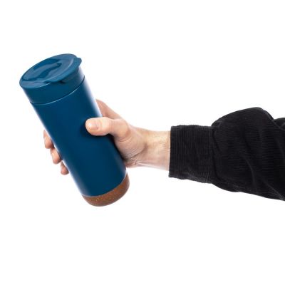 Термостакан Steady, синий-5