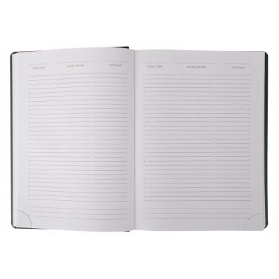 Ежедневник Brand, недатированный, черный-4