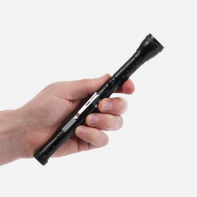 Телескопический фонарь с магнитом Flexion, ver.2, черный-7