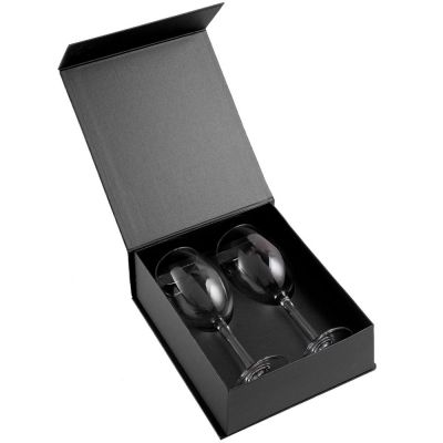Набор бокалов для вина Wine House, черный-1