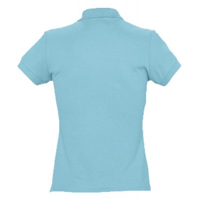 Рубашка поло женская Passion 170, бирюзовая-1