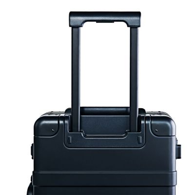 Чемодан Metal Luggage, черный-14