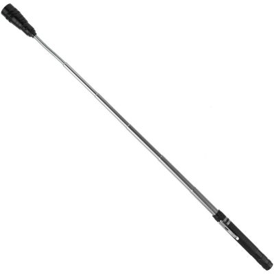 Телескопический фонарь с магнитом Flexion, черный-0